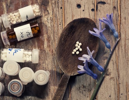 Homeopathy vials
